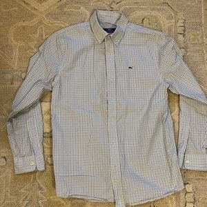 Vineyard Vines Whale Button Down Shirt Sz M